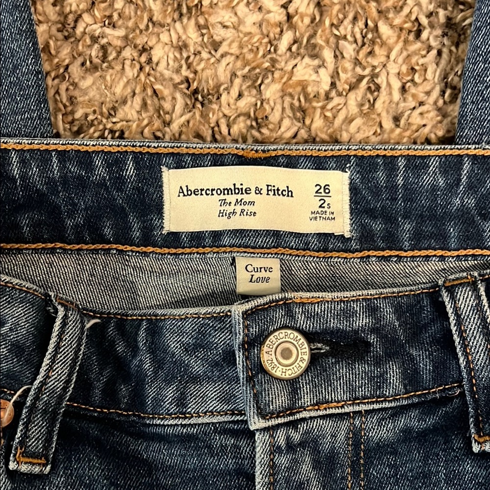 Abercrombie & Fitch High Rise Blue Jeans